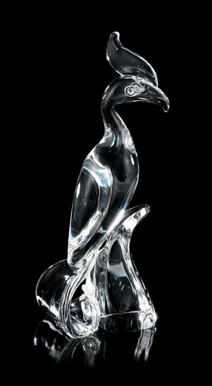 Steuben glass figure of a phoenix 4c067