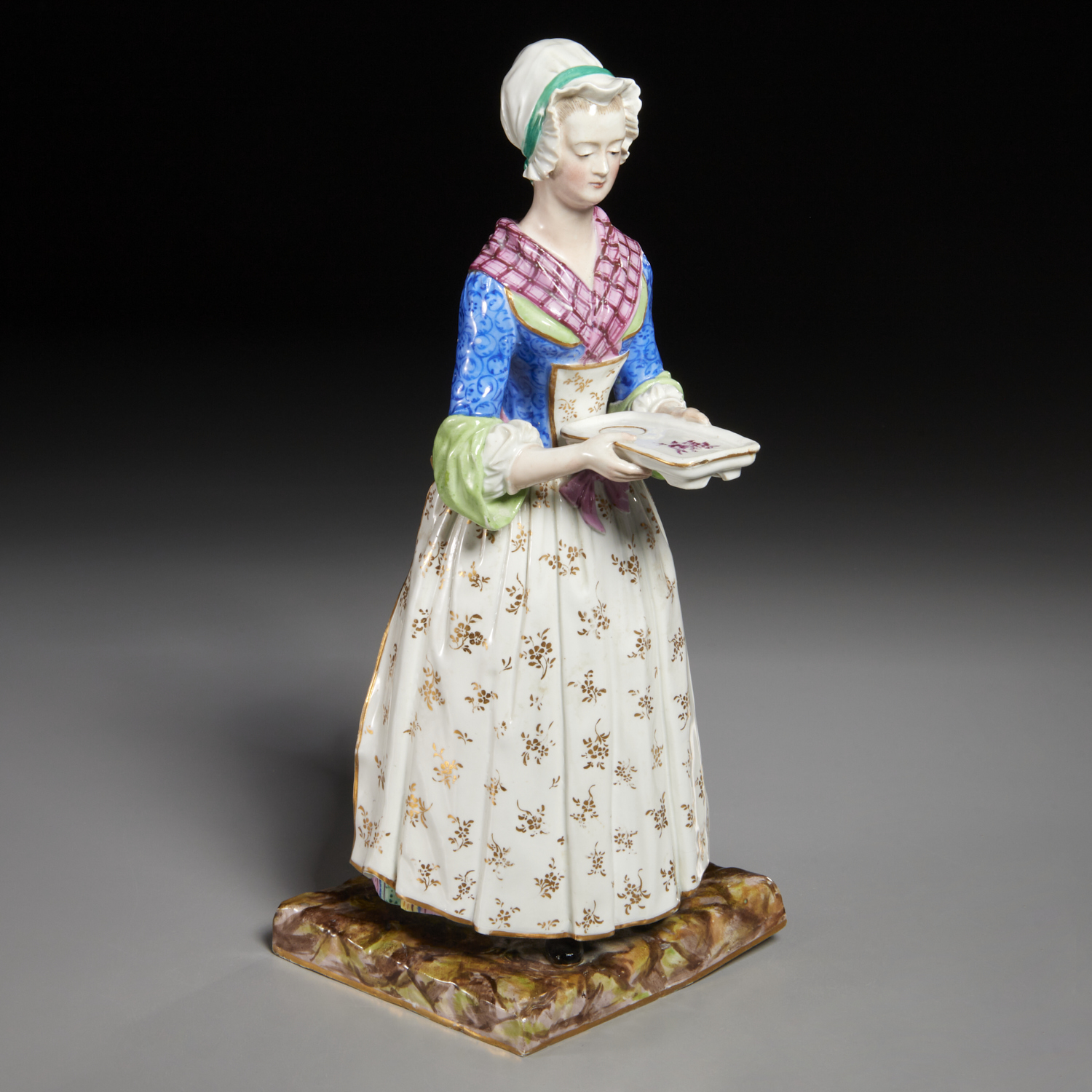 MEISSEN PORCELAIN FIGURE, THE CHOCOLATE