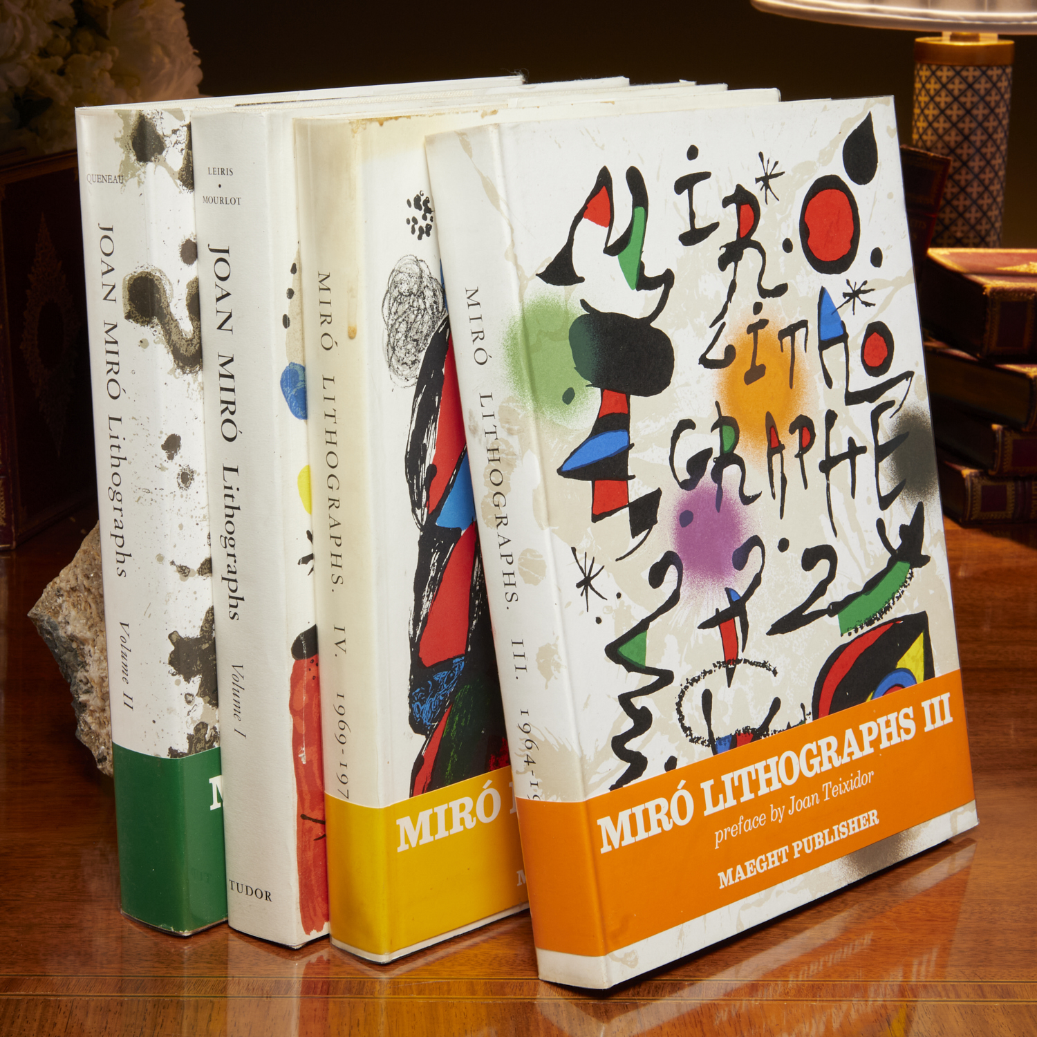 JOAN MIRO LITHOGRAPHS, VOLS I,