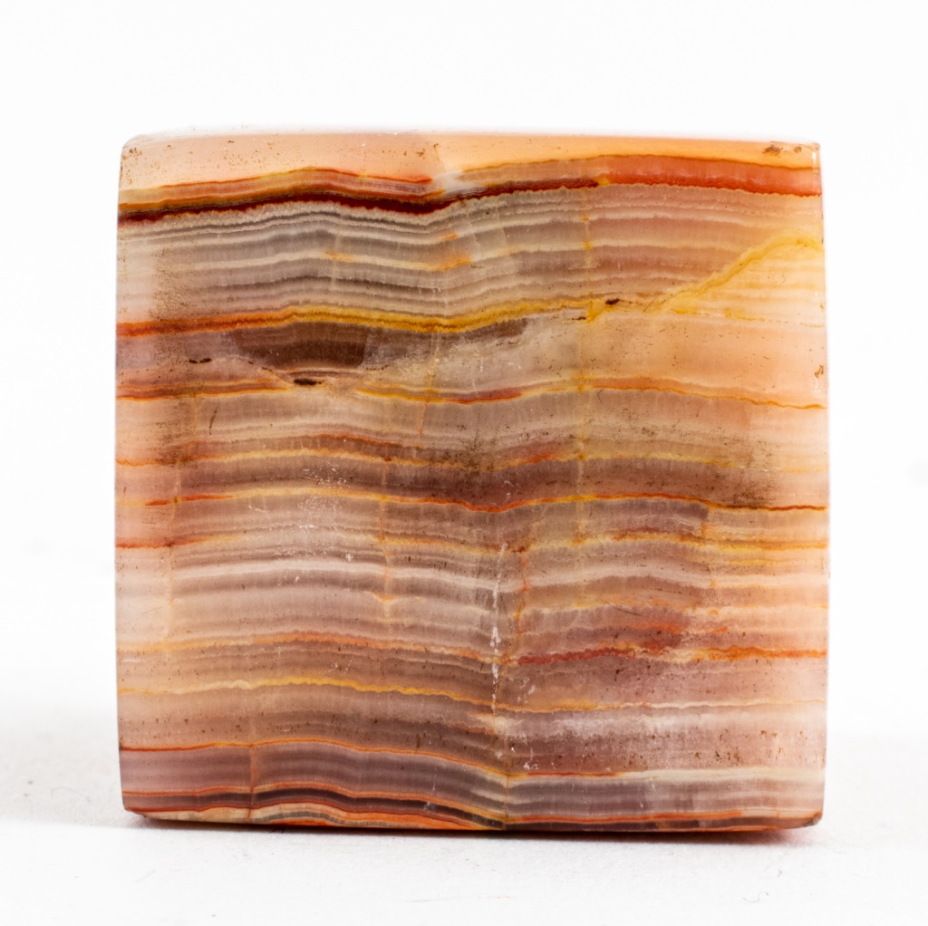 BANDED AGATE PAPERWEIGHT Banded 2fac0d