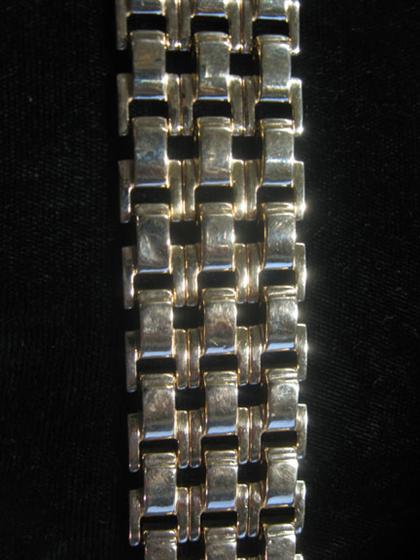 14 karat yellow gold flexible bracelet 4c469
