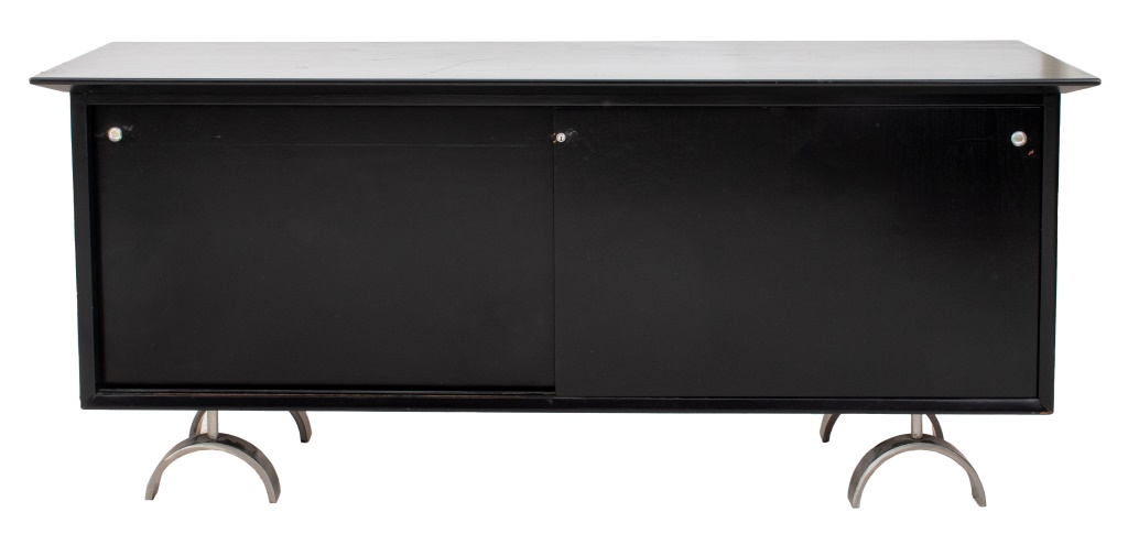 MID CENTURY MODERN EBONIZED CREDENZA 2fac95