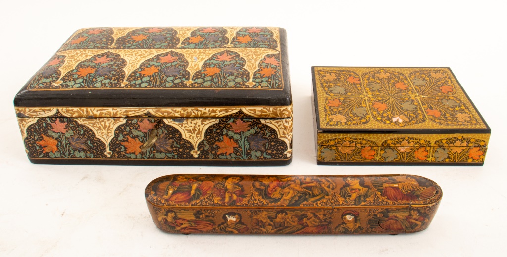 OTTOMAN DECORATED BOXES 3 Group 2faca8