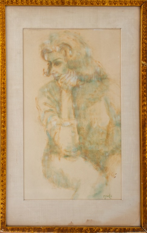 OTTO FRIED PORTRAIT OF A SEATED 2facda