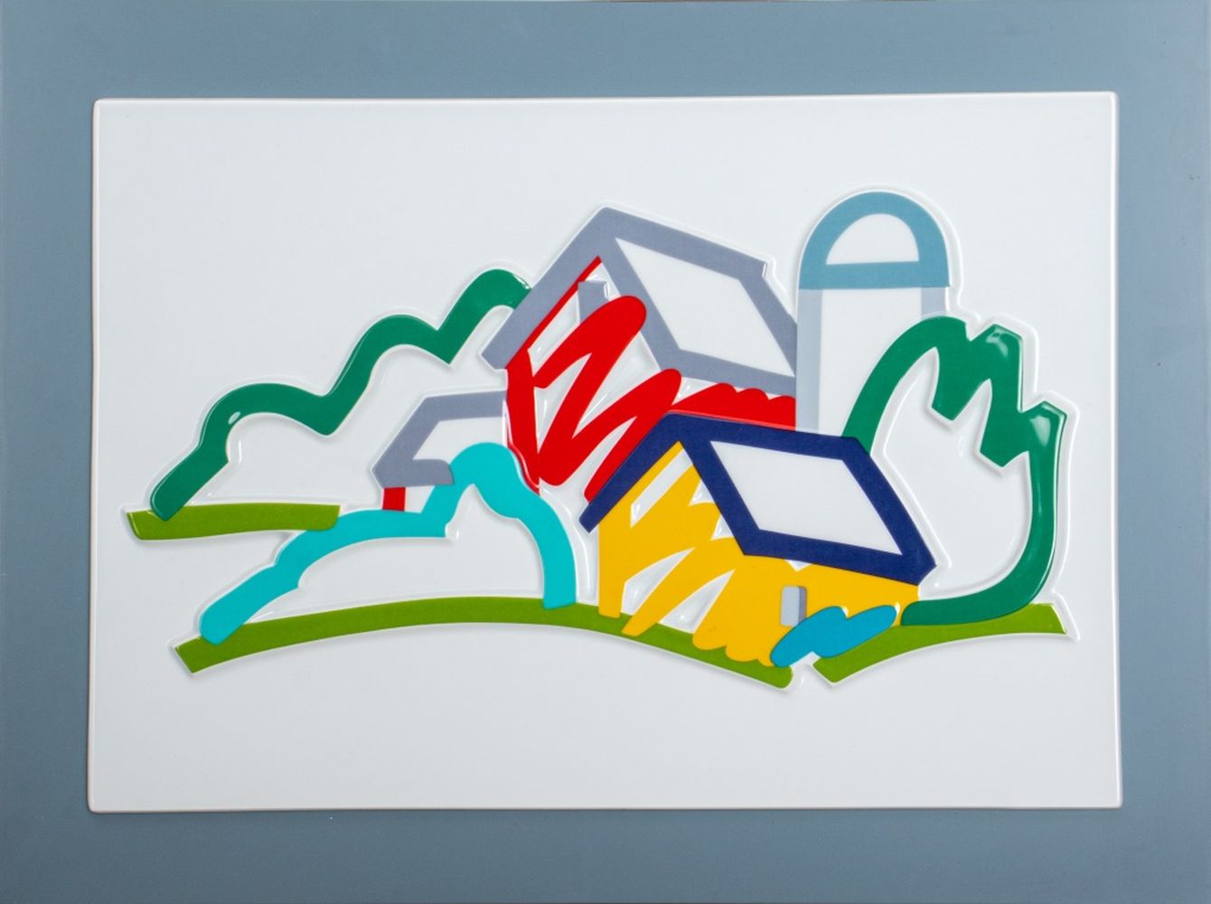 TOM WESSELMANN FOR ROSENTHAL LANDSCAPE 2fad04