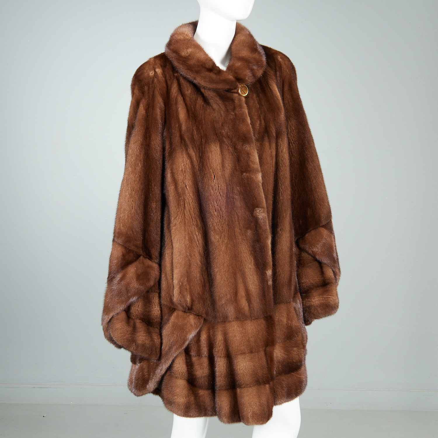 MANZARI NATURAL MINK FUR COAT 20th 2fad86