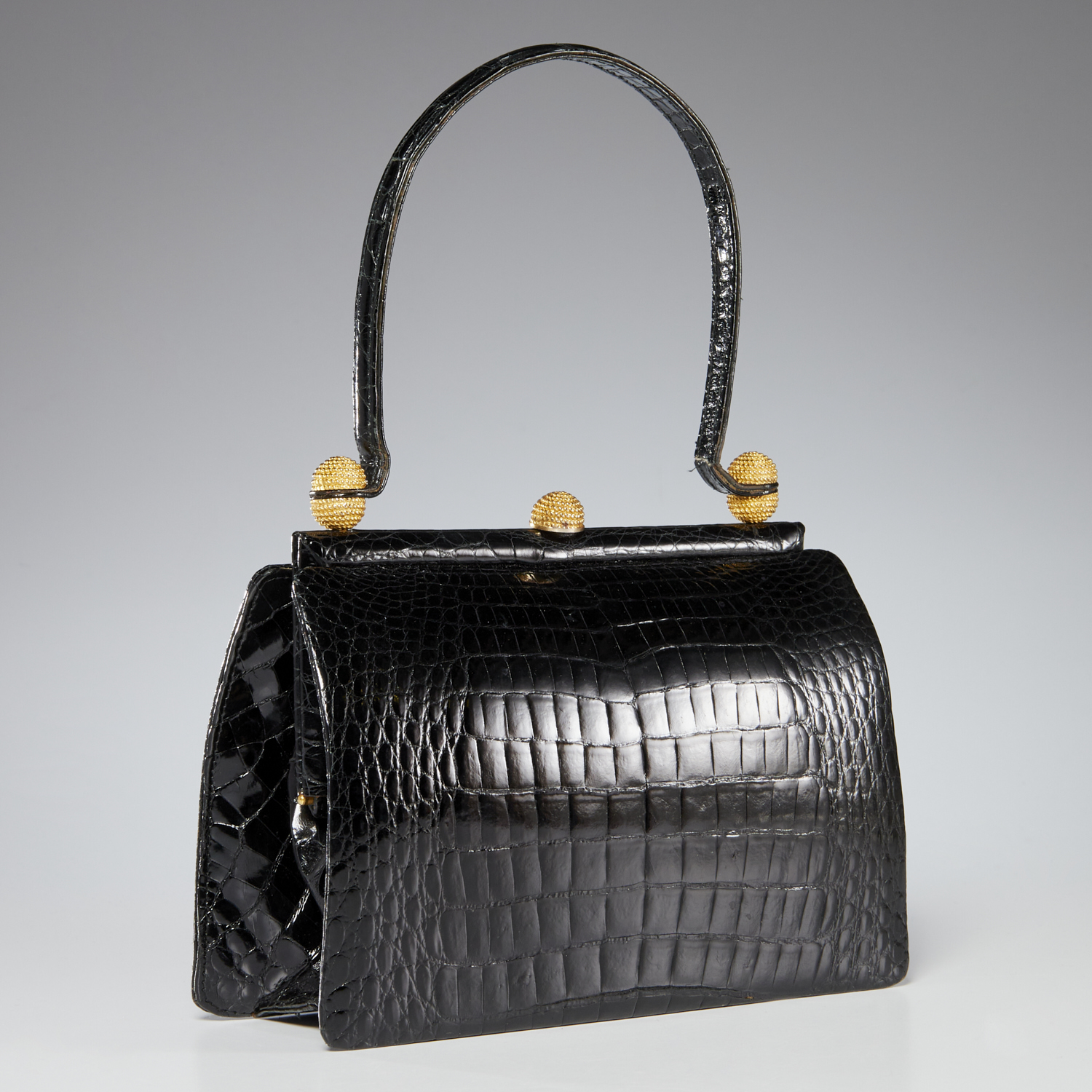 GIOTTI BLACK CROCODILE EVENING 2fadfb