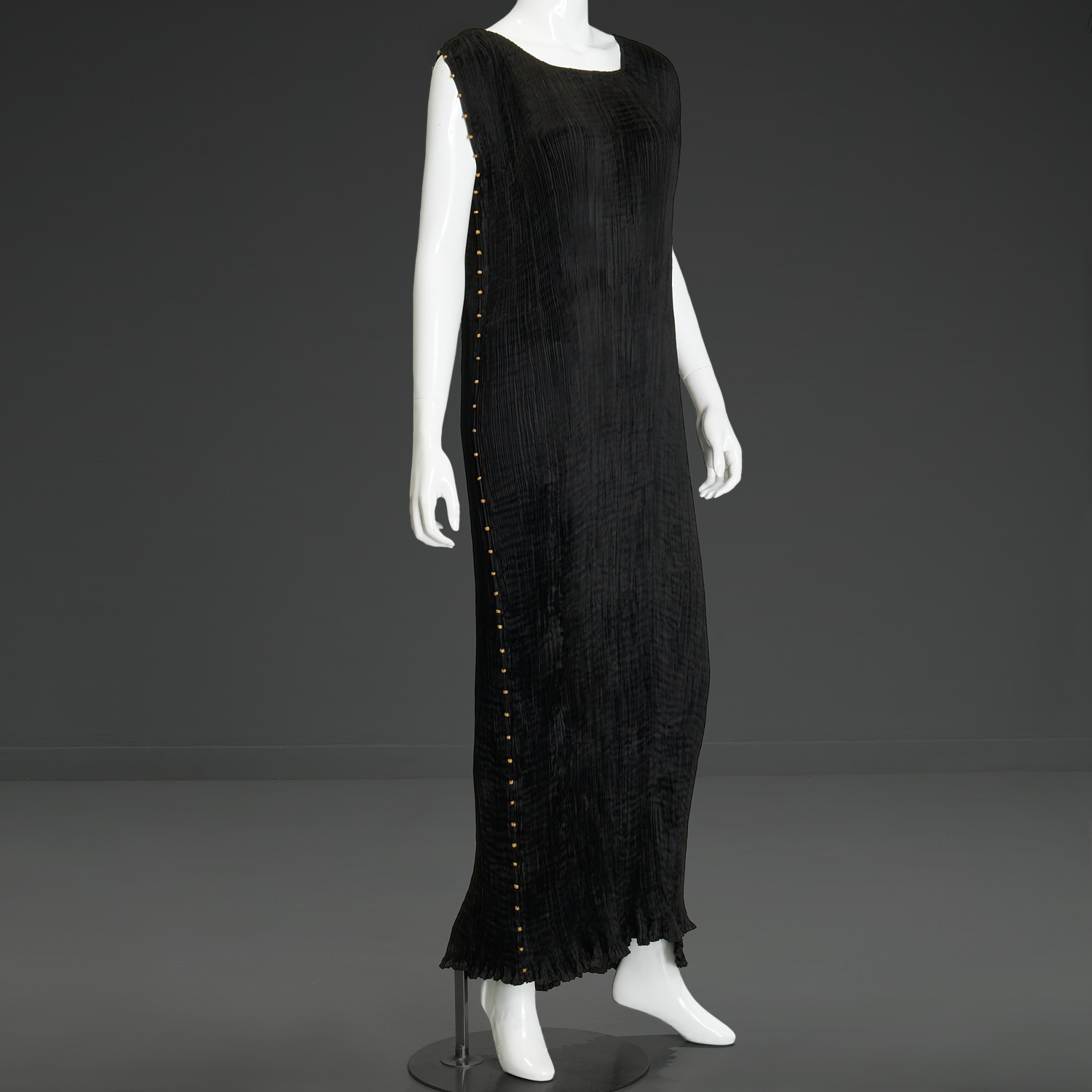 MARIANO FORTUNY BLACK SILK DELPHOS