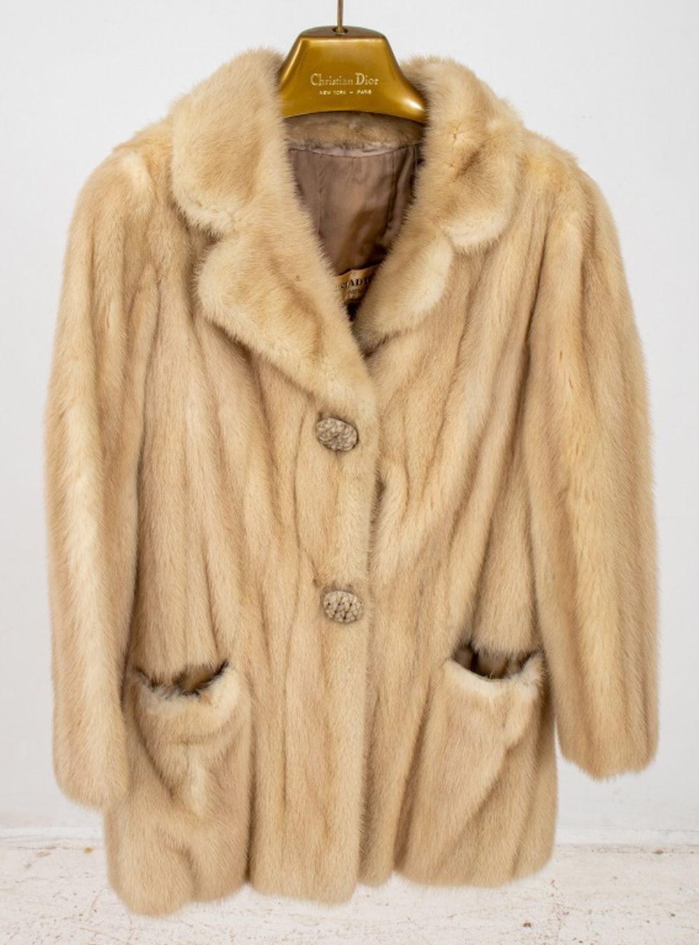 NEUSTADTER WHITE MINK FUR JACKET 2fae63