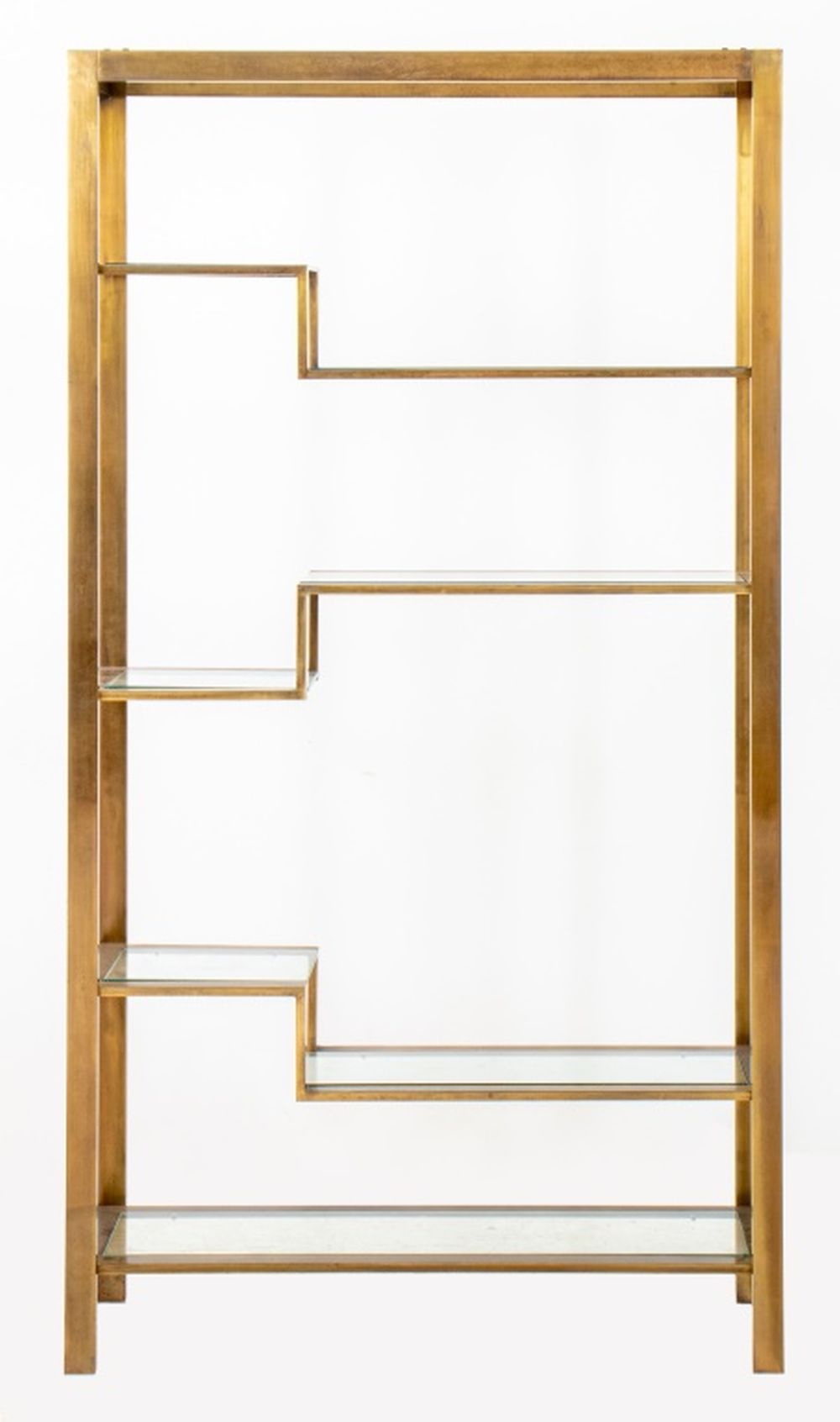 ROMEO REGA BRASS COLLECTION ETAGERE