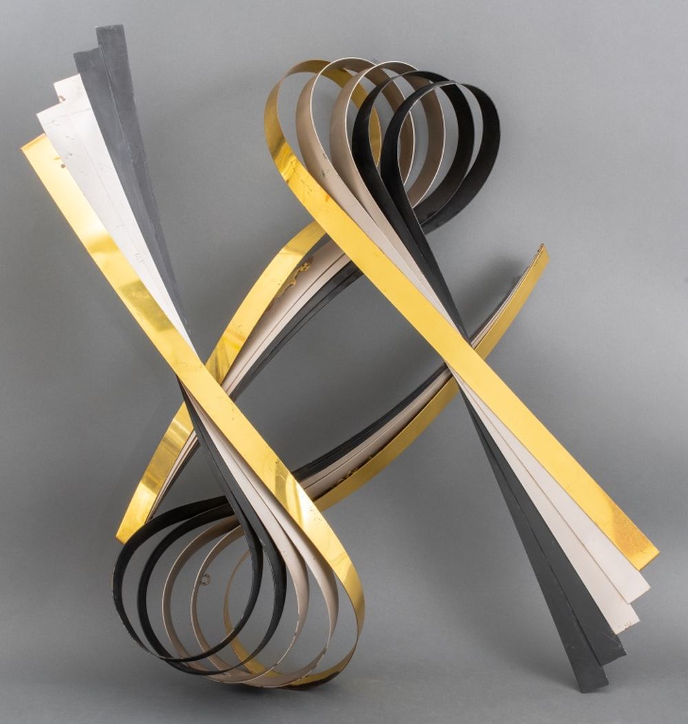 CURTIS JERE MODERN ABSTRACT WALL SCULPTURE