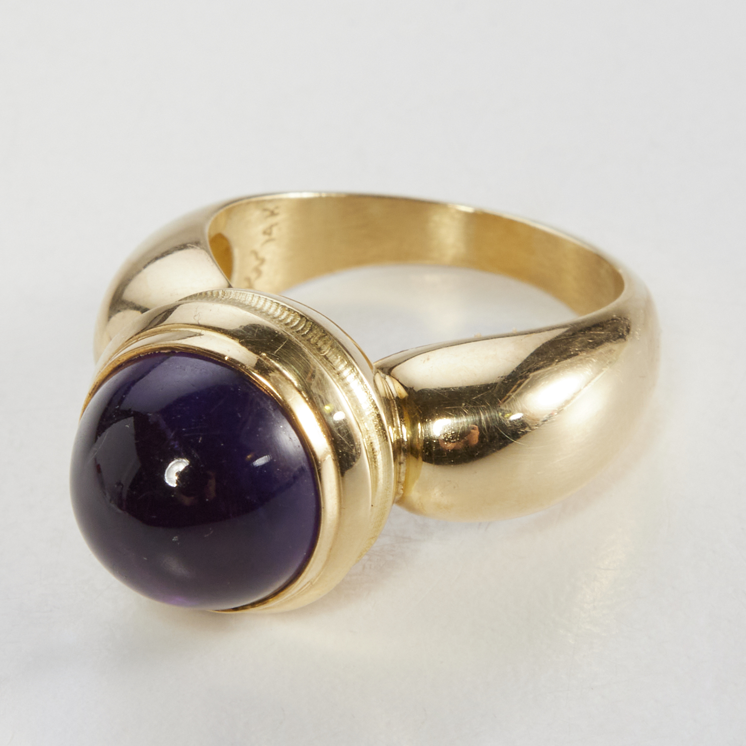 14K GOLD AND AMETHYST RING 20th 2faebc