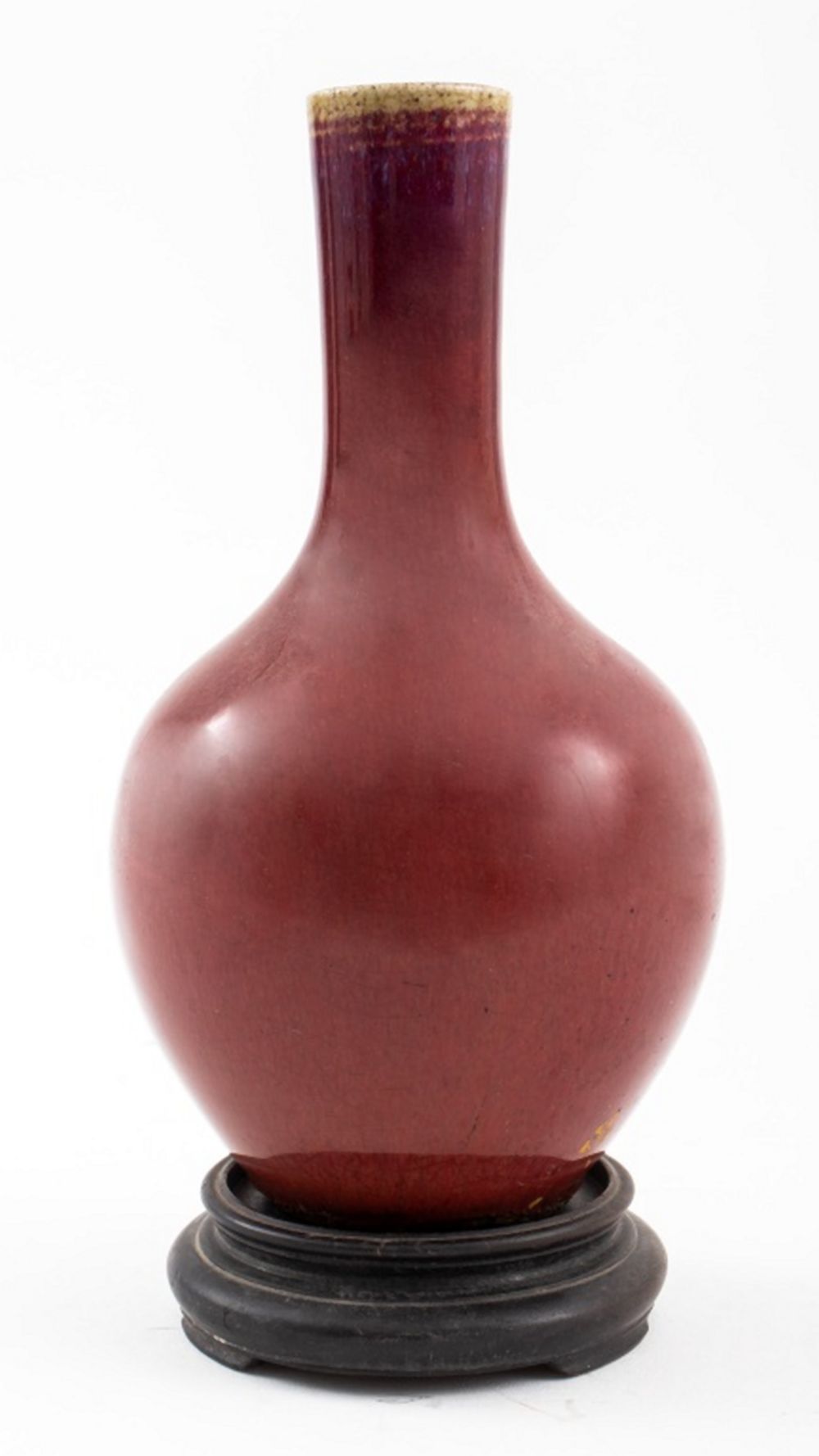 CHINESE QING DYNASTY OXBLOOD GLAZED 2faf0d