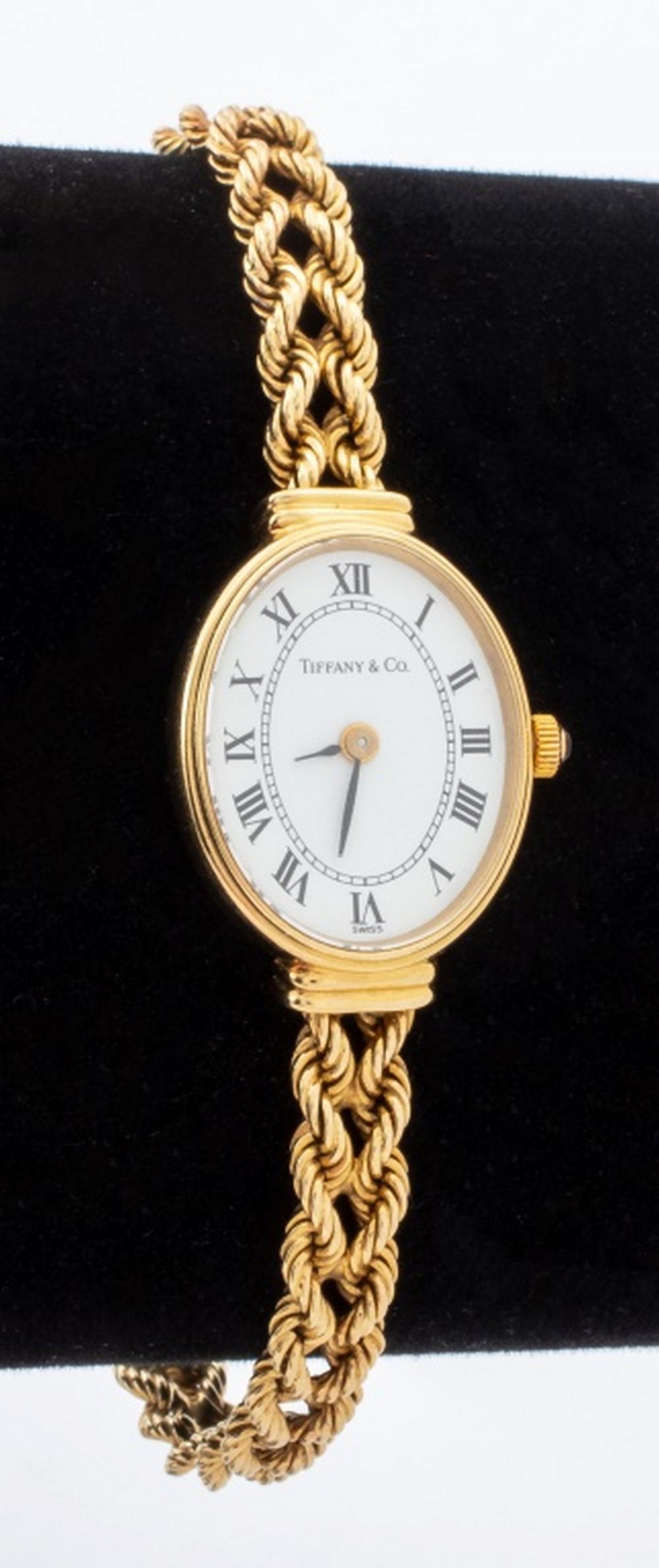 TIFFANY & CO. 14K YELLOW GOLD WATCH