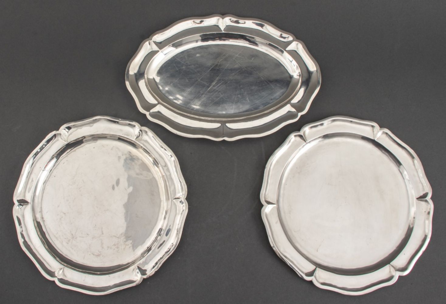 MEXICAN STERLING SERVING PLATTERS  2faf28