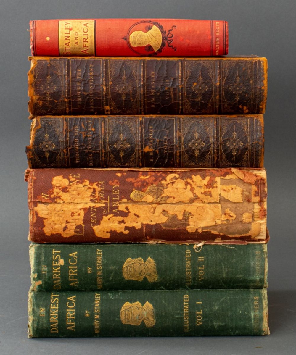 GROUP OF BOOKS OF HENRY STANLEY 2fafe0