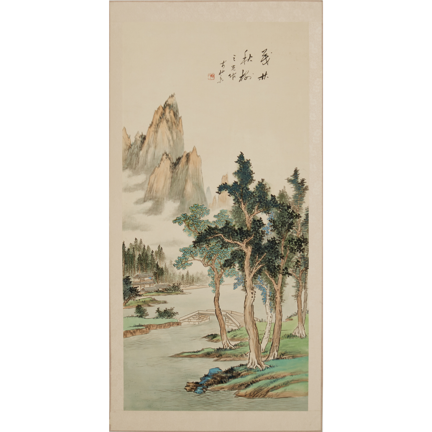 YANG ZHIGUANG (ATTRIB.), LANDSCAPE SCROLL