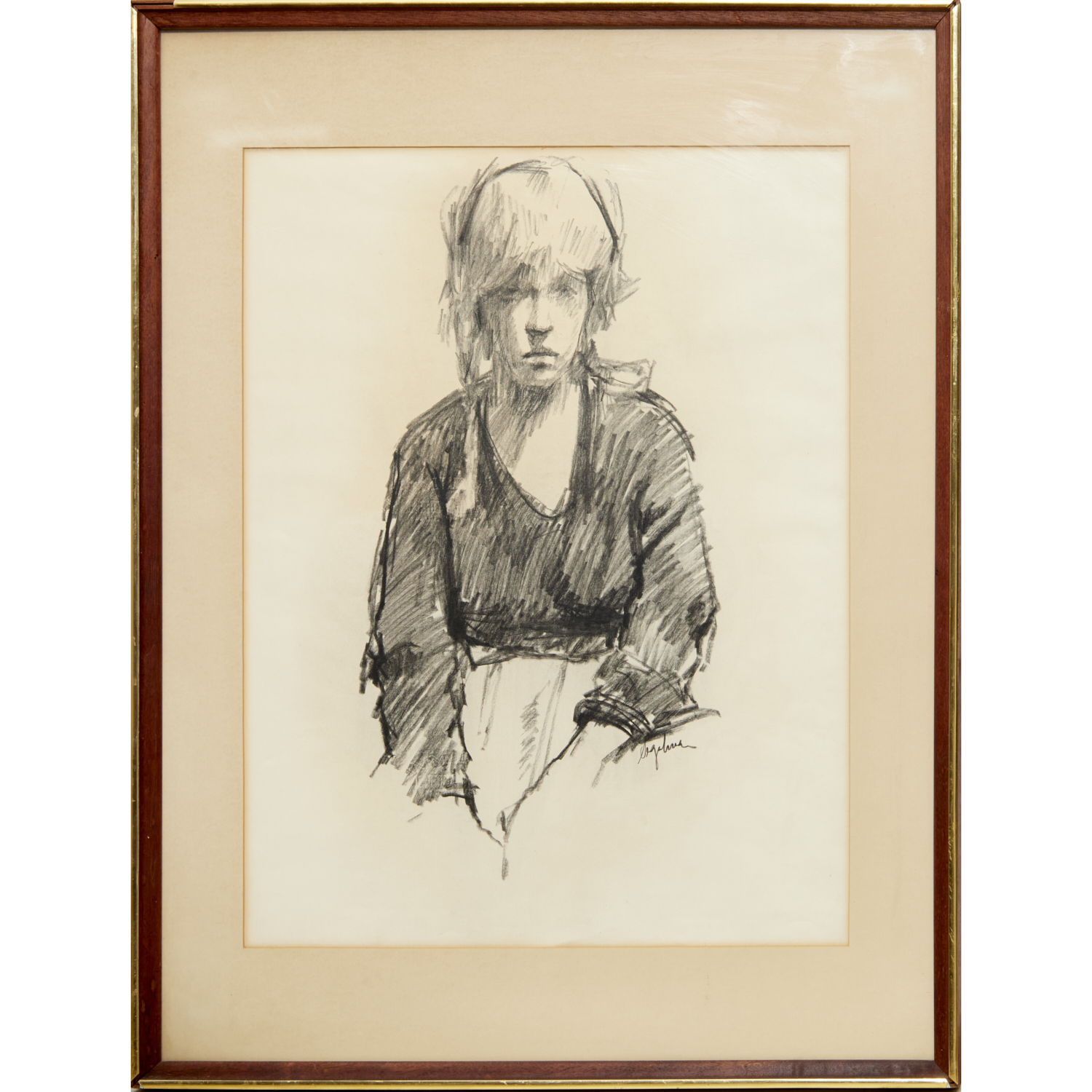 RICHARD SEGALMAN, PORTRAIT DRAWING