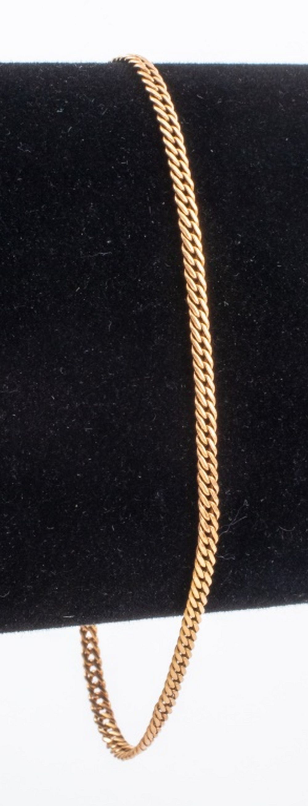 10K YELLOW GOLD CHAIN BRACELET 2fb244