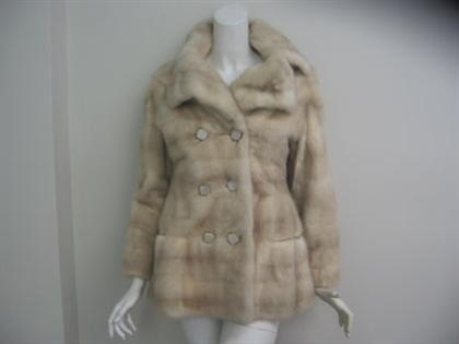 Blonde mink short coat J Zweig 4c508