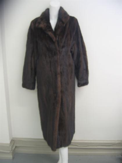 Full length mink coat Jaques Ferber 4c509