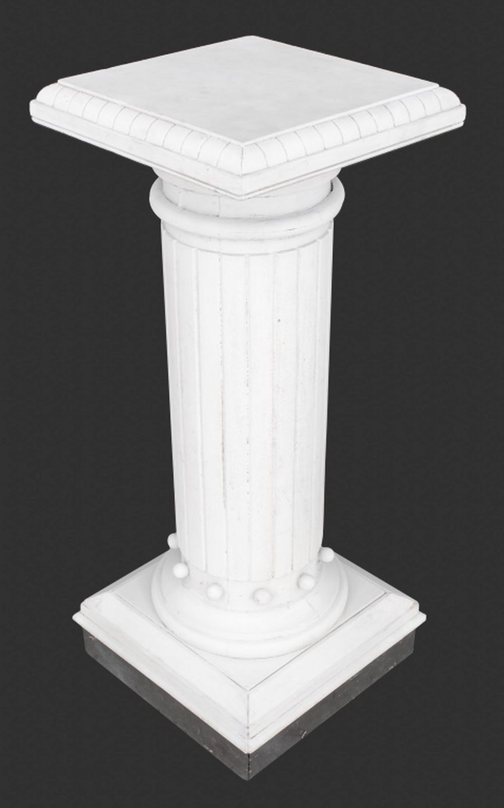 NEOCLASSICAL PAINTED WOOD COLUMN