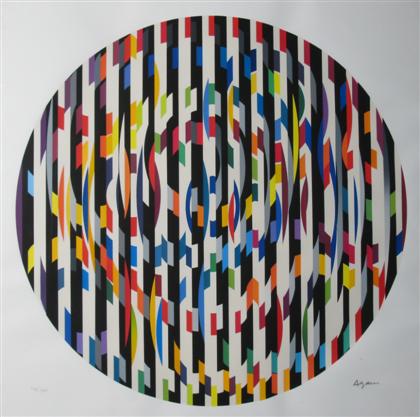 YAACOV AGAM israeli b 1928  4c50d