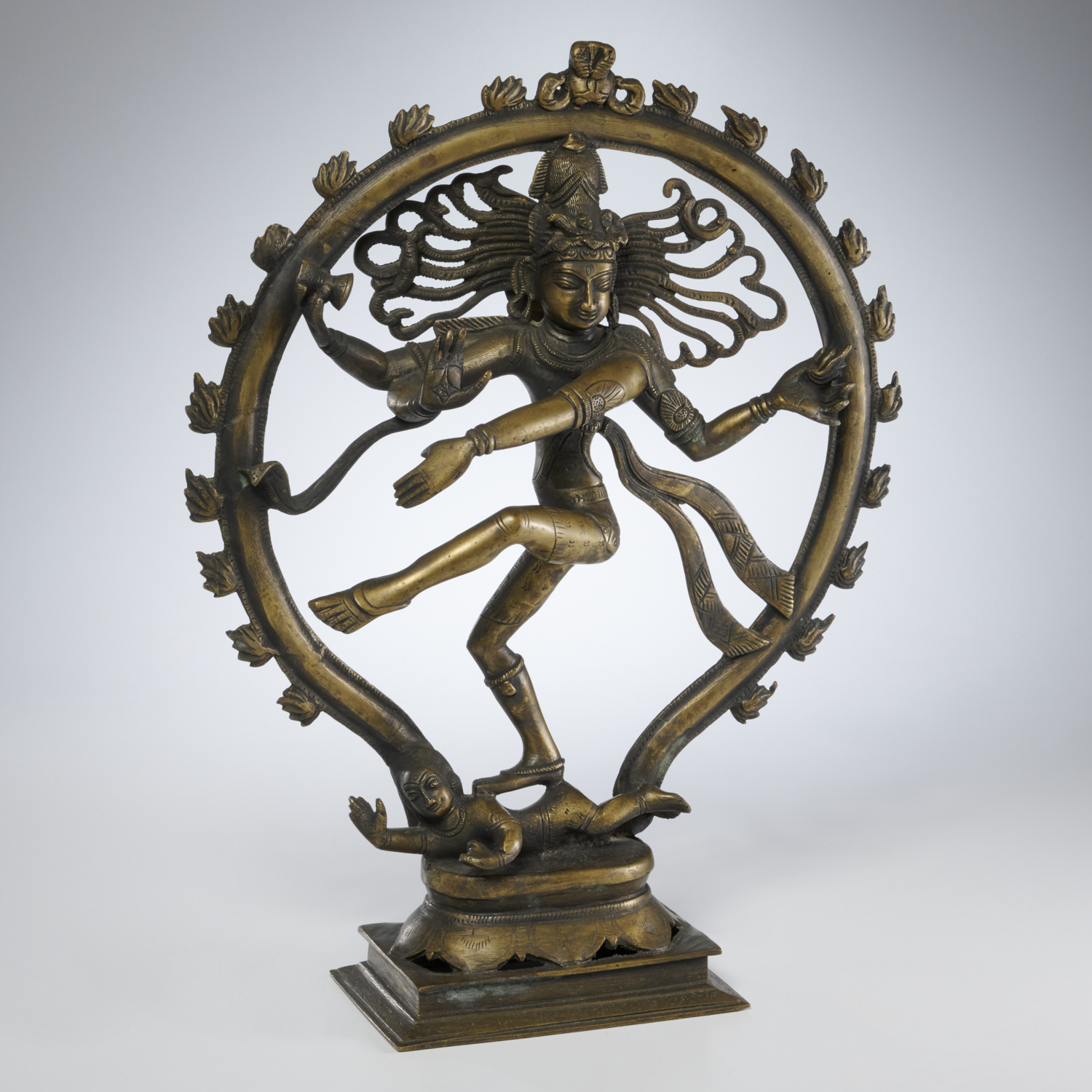 LARGE INDIAN BRONZE SHIVA NATARAJA 2fb2c8