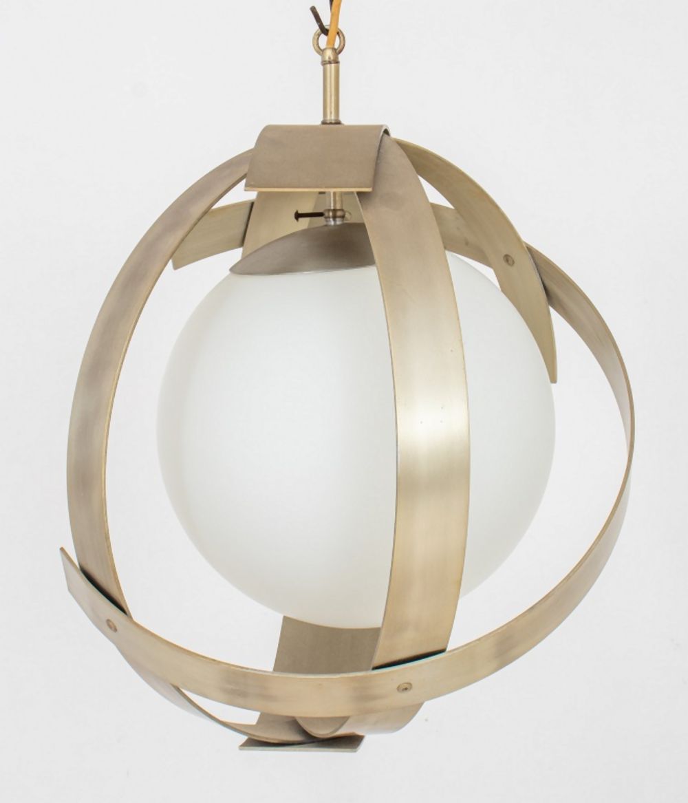 LAUREL LAMP CO., SATURN PENDANT, 1960S