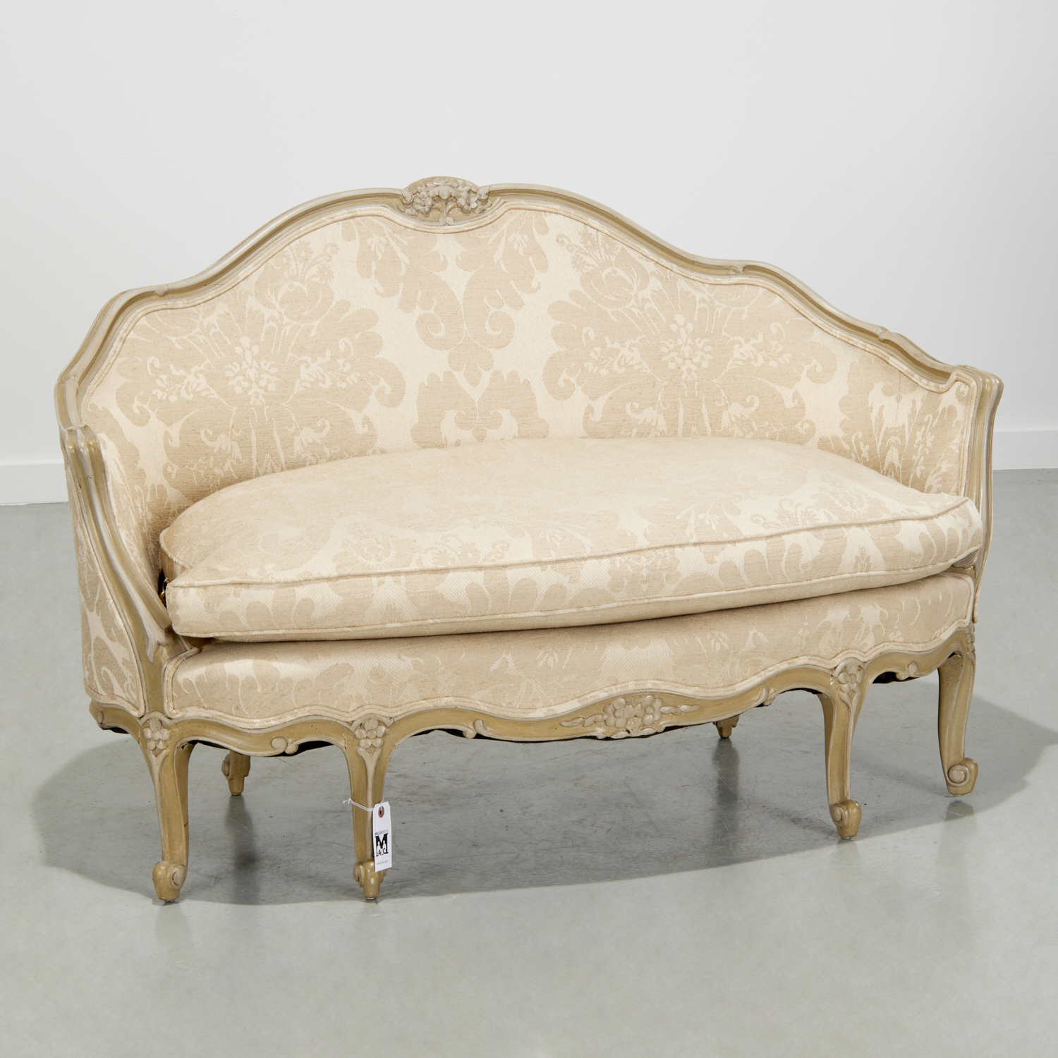 SMALL LOUIS XV STYLE UPHOLSTERED 2fb373