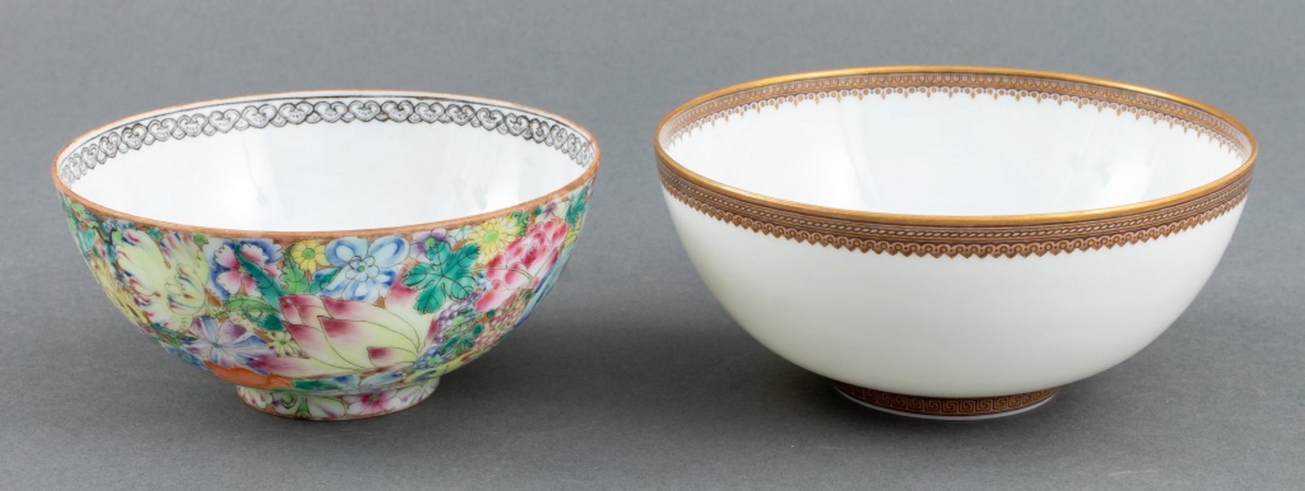 CHINESE EGGSHELL PORCELAIN BOWLS,