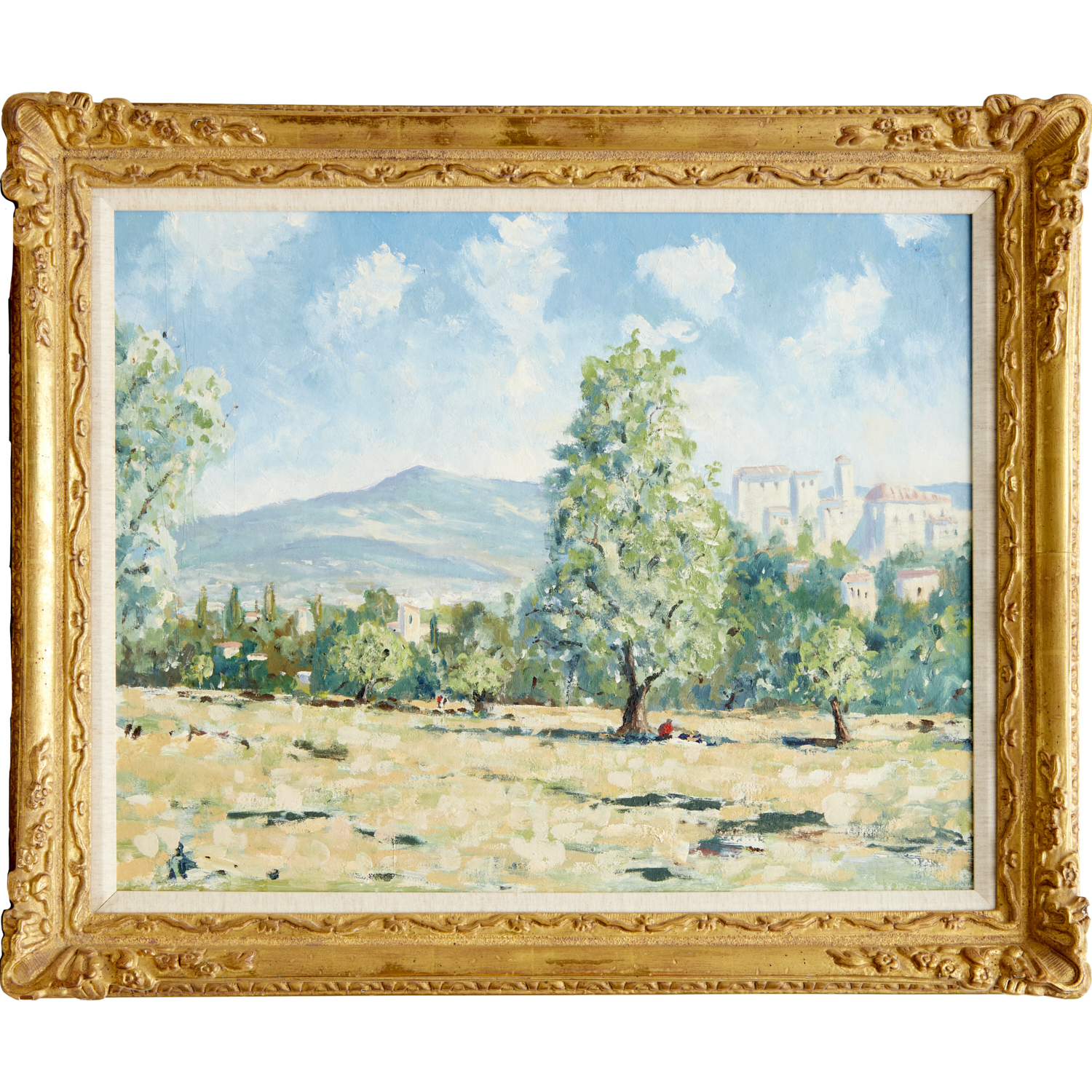 IMPRESSIONIST SCHOOL FRENCH LANDSCAPE 2fb482