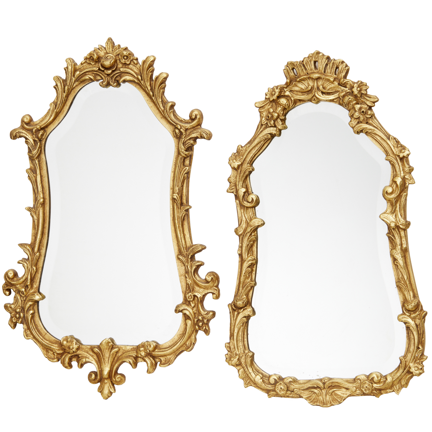 FRIEDMAN BROTHERS, NEAR PAIR GILT MIRRORS