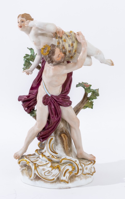 MEISSEN GROUP OF THE "RAPE OF PERSEPHONE"