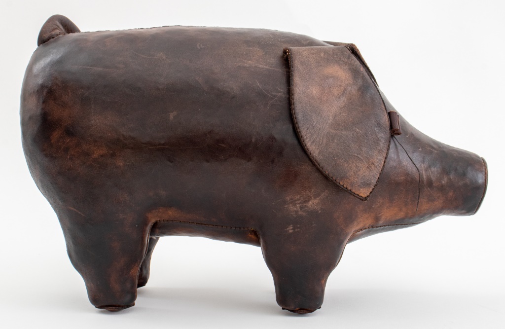 ABERCROMBIE & FITCH PIG OTTOMAN,