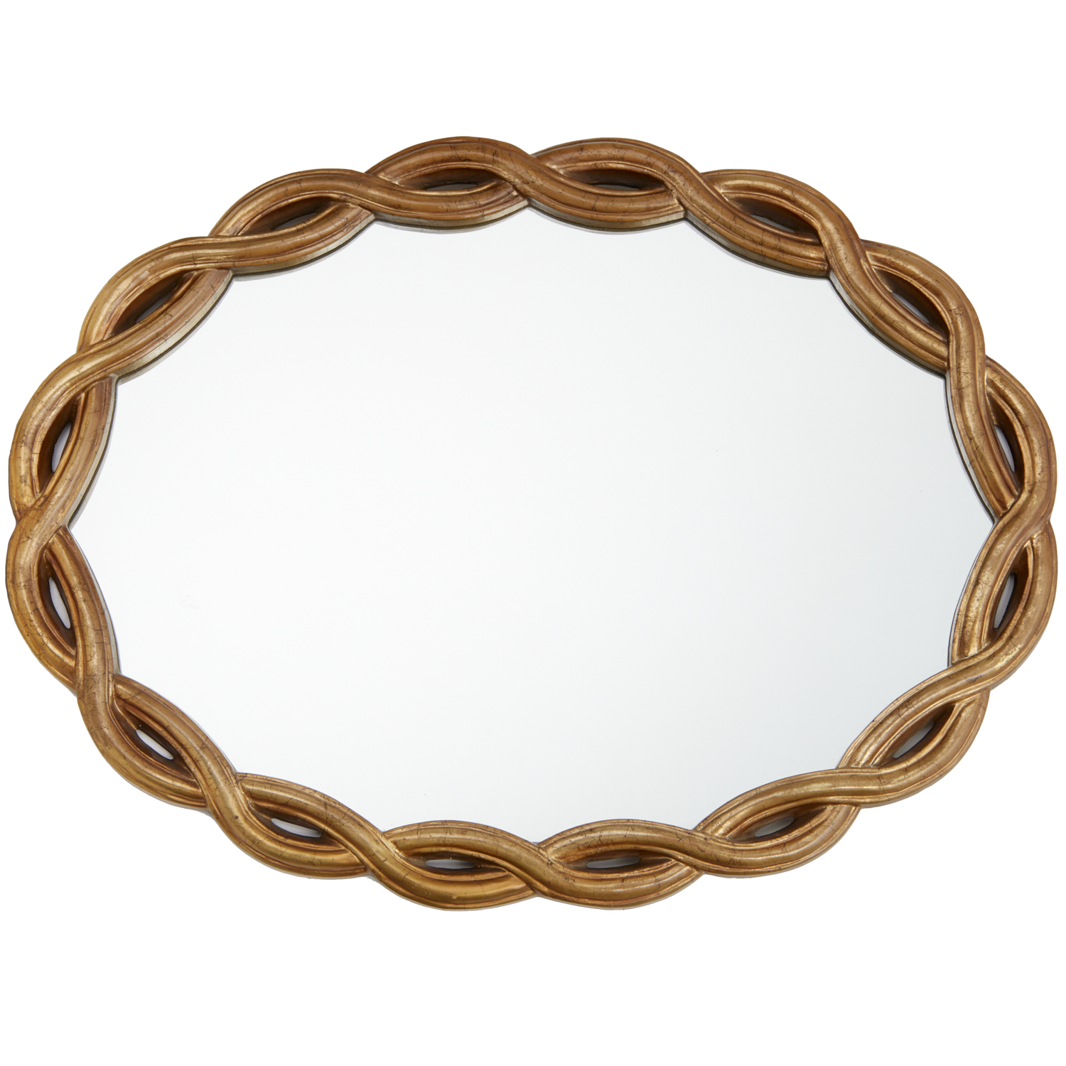 ITALIAN MODERN GILTWOOD WALL MIRROR