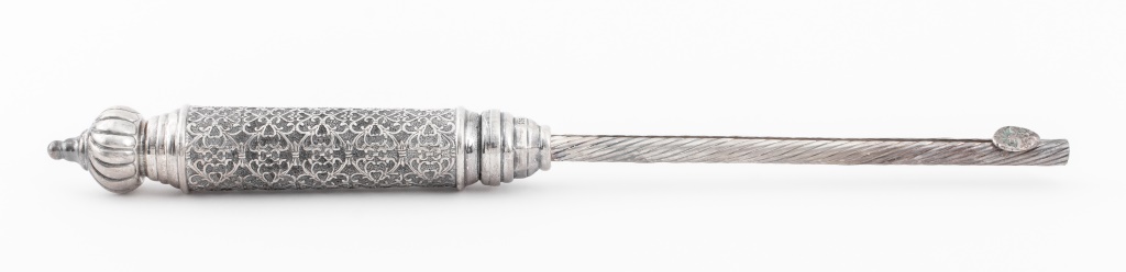 JUDAICA STERLING SILVER TORAH POINTER 2fb5d7