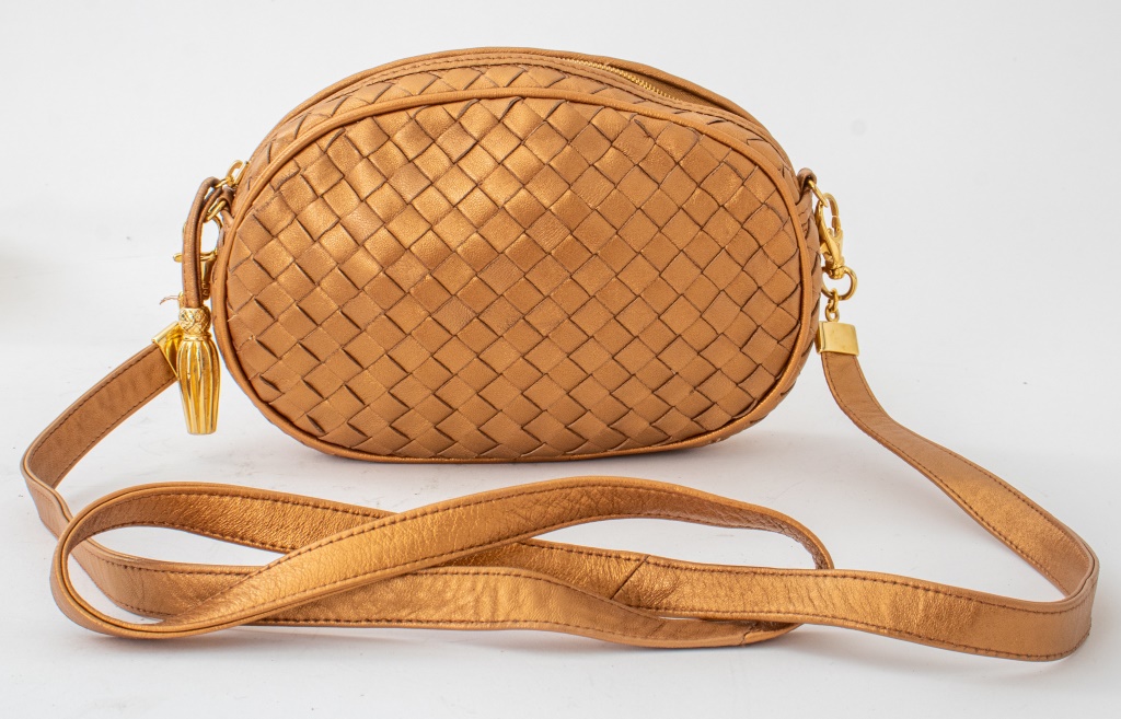 BOTTEGA VENETA COPPER WOVEN LEATHER 2fb650