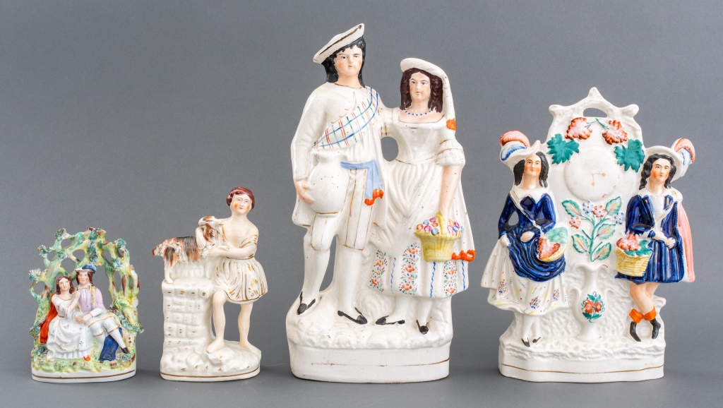 ENGLISH STAFFORDSHIRE PORCELAIN