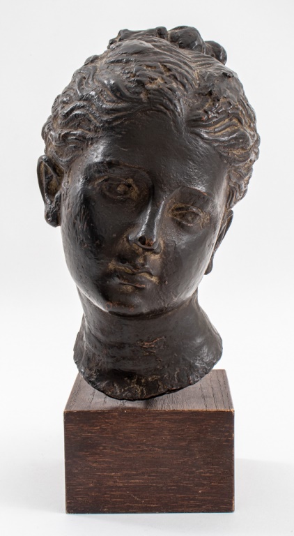 ANCIENT GREEK STYLE HEAD OF A WOMAN 2fb6fc