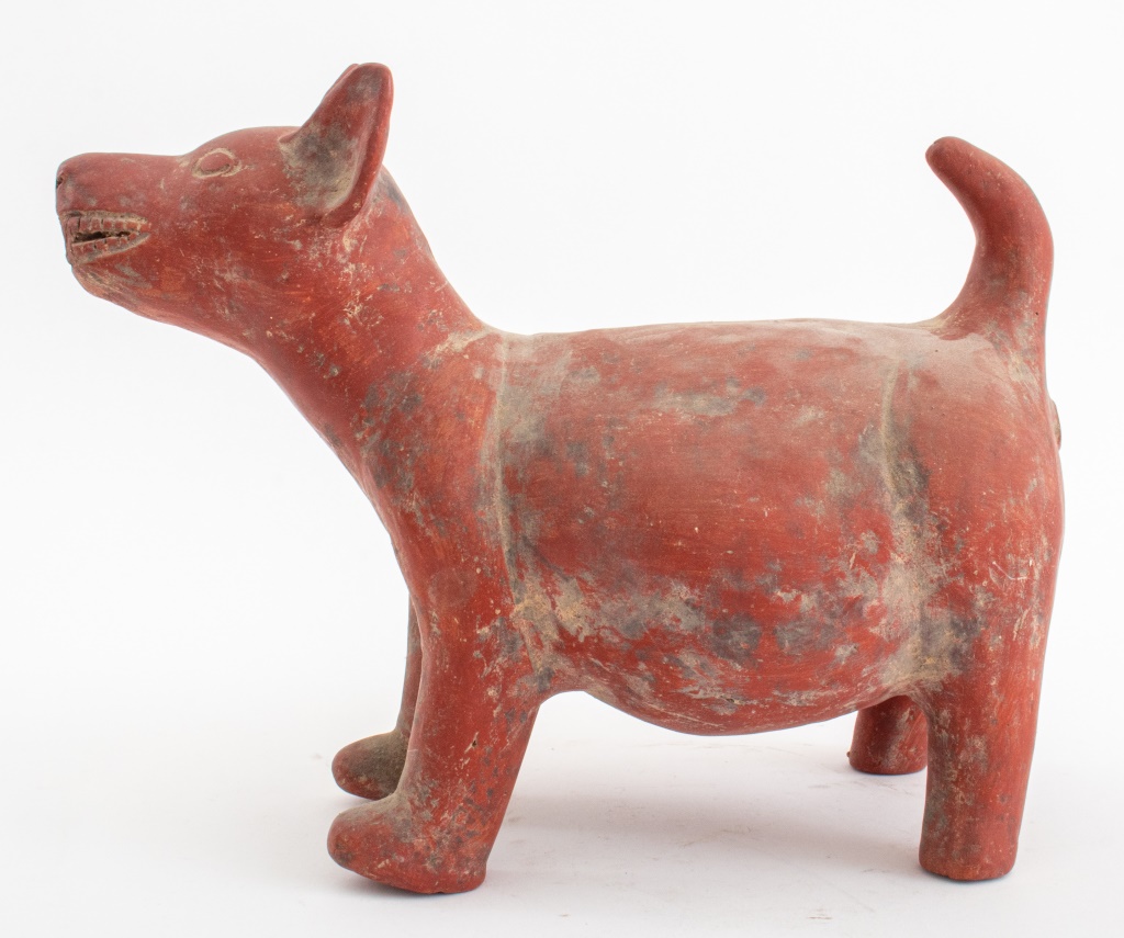 PRE COLOMBIAN MANNER POTTERY DOG 2fb749