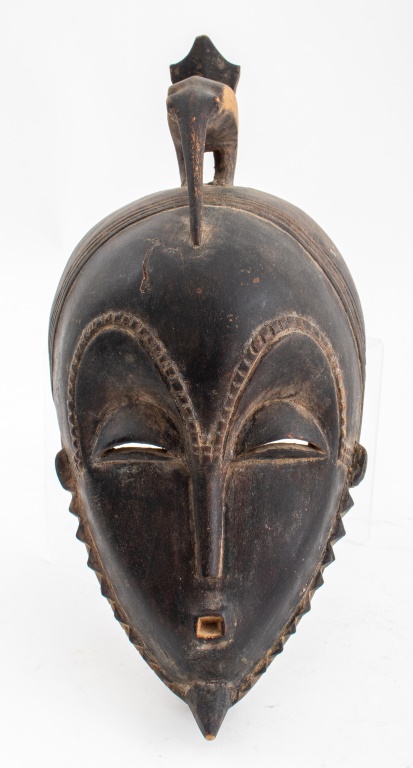 AFRICAN BAOULE MASK, IVORY COAST