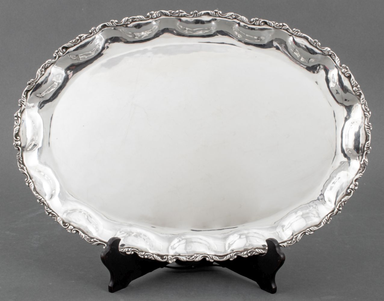 MEXICAN STERLING SILVER TRAY Mexican 2fb7e1