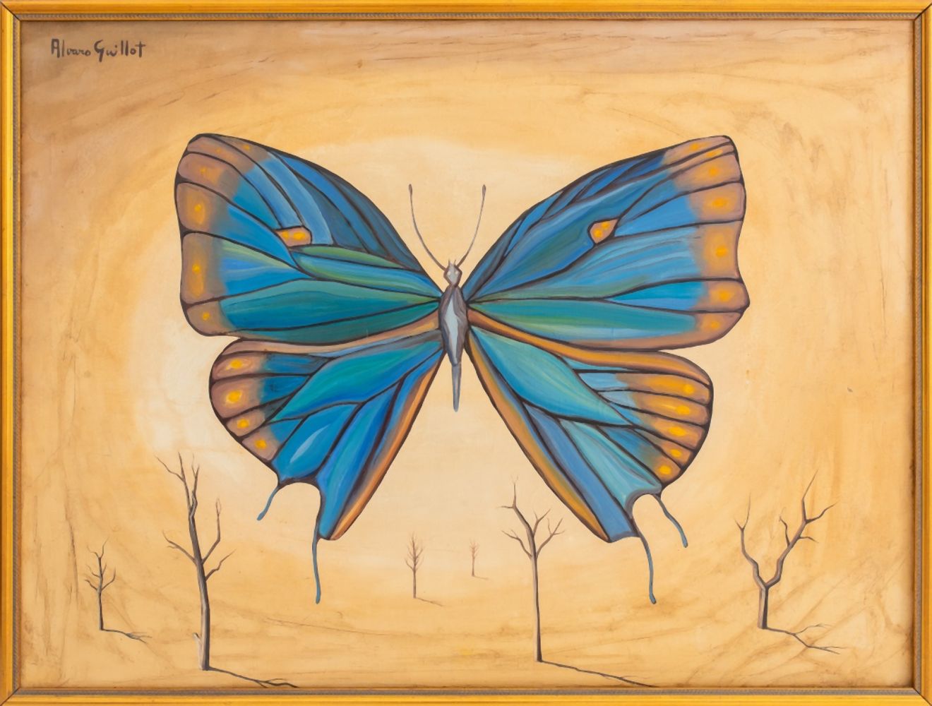 ALVARO GUILLOT "PAPILLON BLUE"