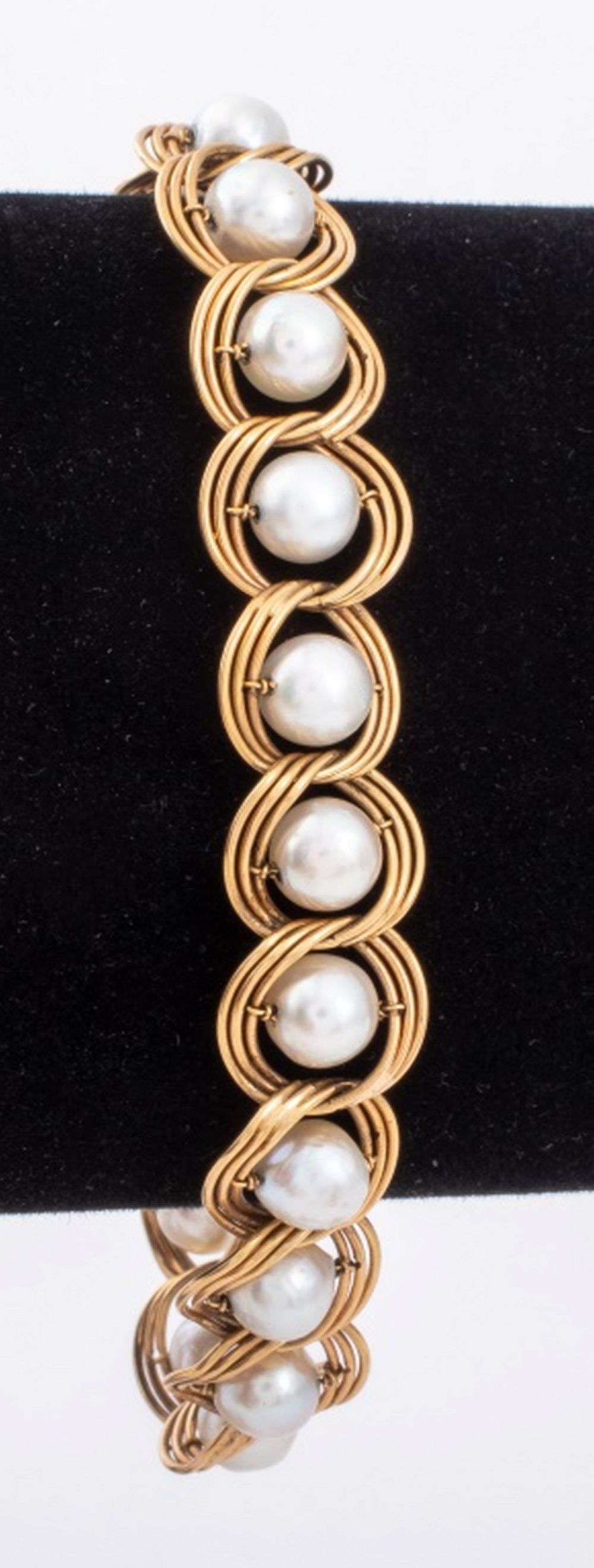 14K YELLOW GOLD CULTURED PEARL 2fb824