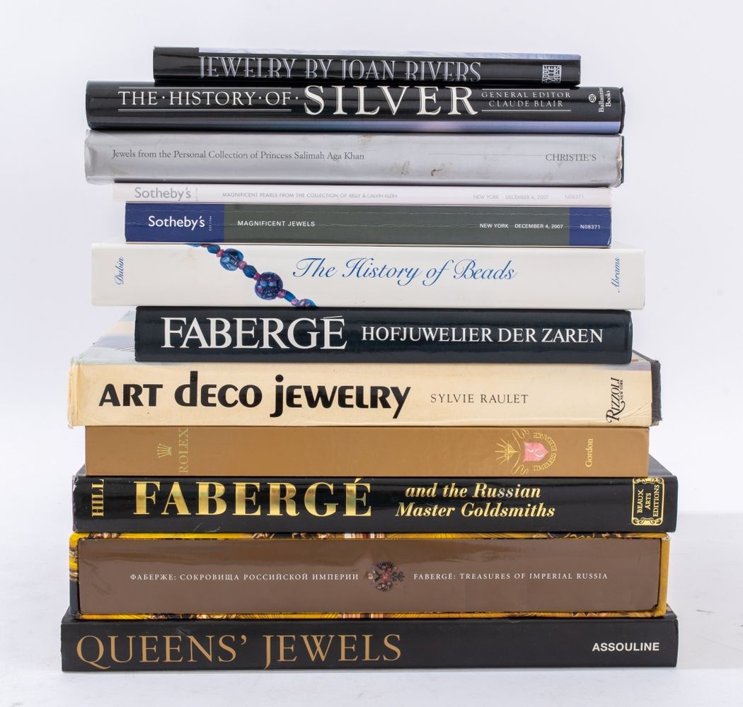 FINE JEWELRY REFERENCE BOOKS, 12