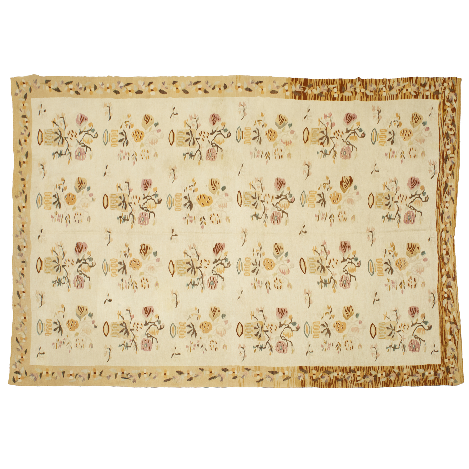 ANTIQUE BESSARABIAN WOOL CARPET