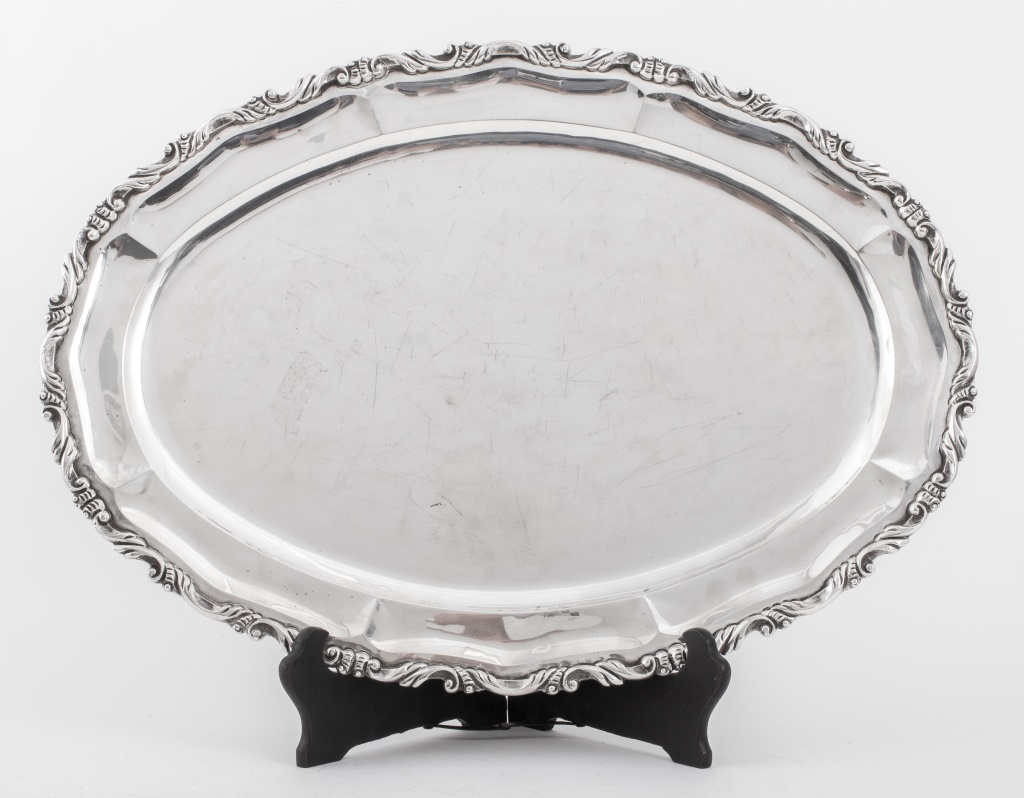 REYNA MEXICAN STERLING SILVER TRAY