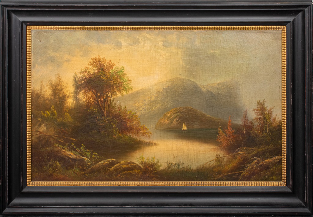 HUDSON RIVER SCHOOL OIL PAINTING