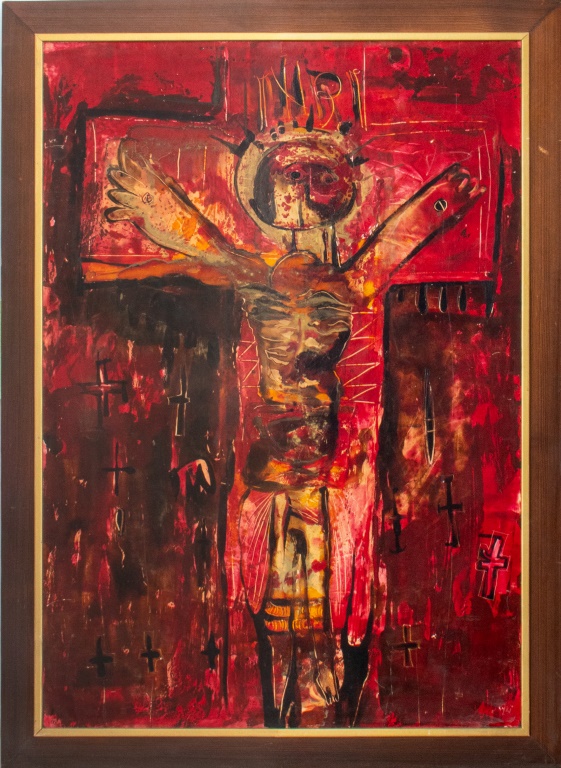 JOZE HORVAT JAKI BRUTALIST CRUCIFIXION